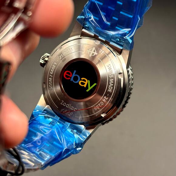 Zodiac x eBay Super Sea Wolf Automatic ZO9311 Limited Edition Diver Style Watch - Picture 14 of 17